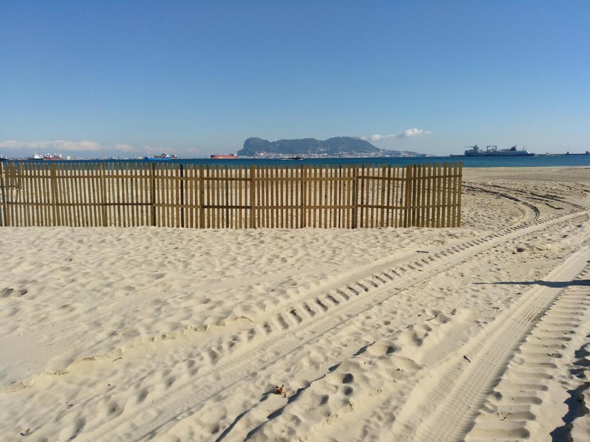 알헤시라스 Estudio A Pie De Playa Con Bano Y Cocina Privados 아파트 외부 사진